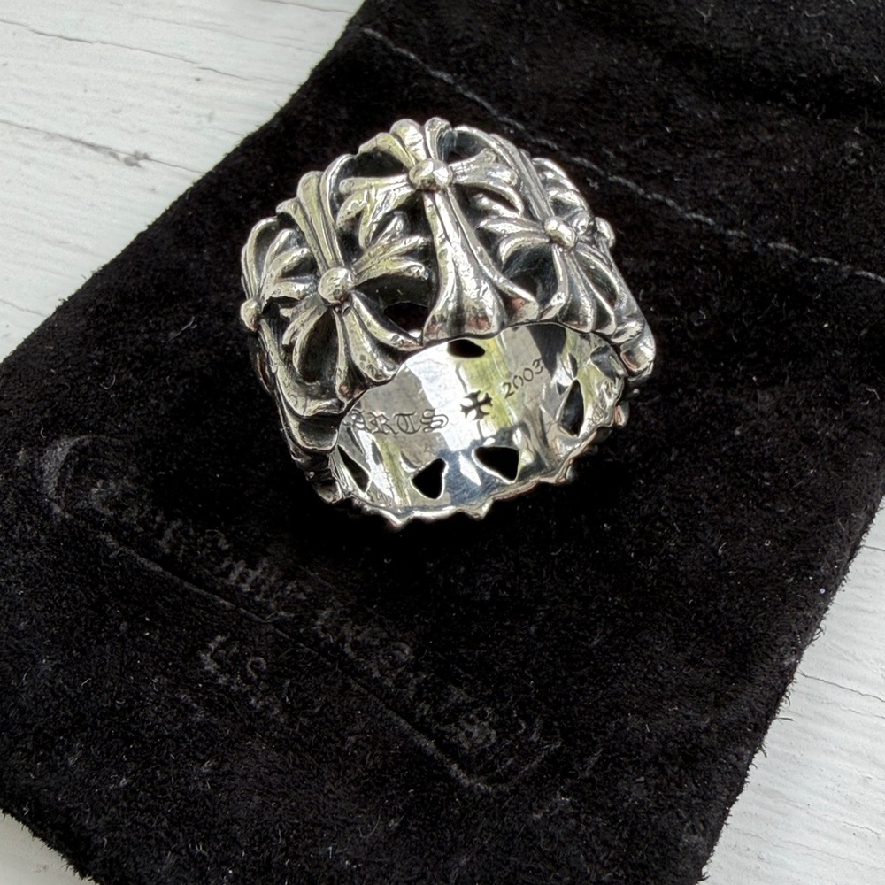 CHROME HEARTS CEMETERY RING - Picture 4 of 5